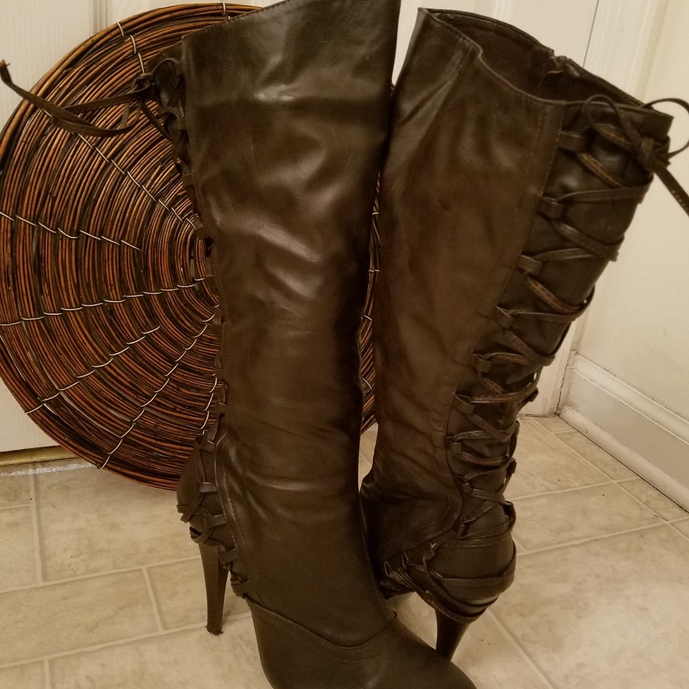 Knee high boots